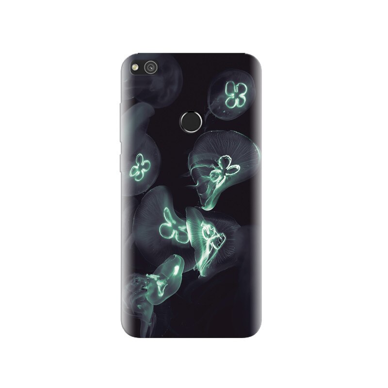 Husa Huawei P8 Lite 2017 Glowing Jellyfish