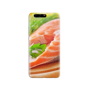 Husa Huawei P10 Salmon Fish Steak Dish Husa Huawei P10 Salmon Fish Steak Dish