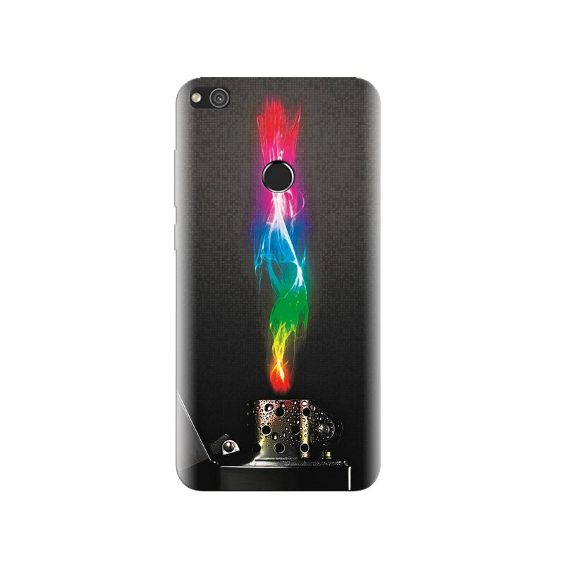 Husa Huawei P8 Lite 2017 Lighter Lighting Fire Cool Background
