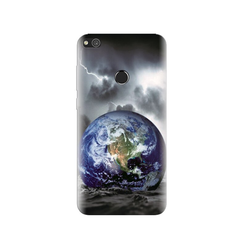 Husa Huawei P8 Lite 2017 Global Earth Computer Art Design X