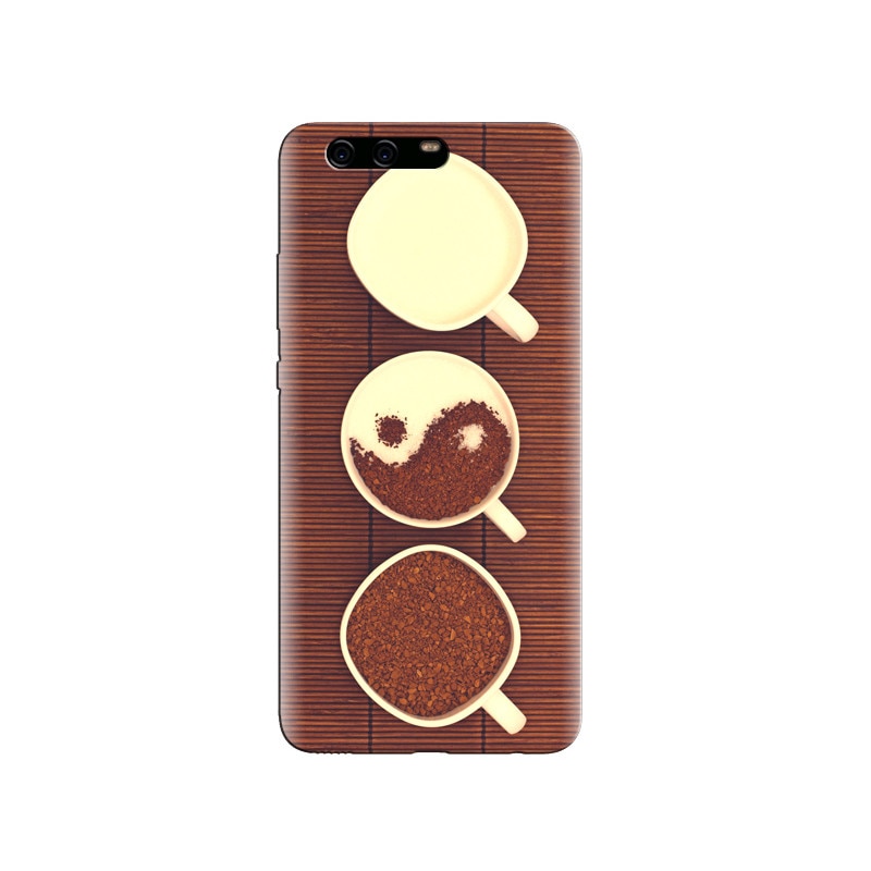 Husa Huawei P10 Vintage Light Ying Yang Coffee Cups