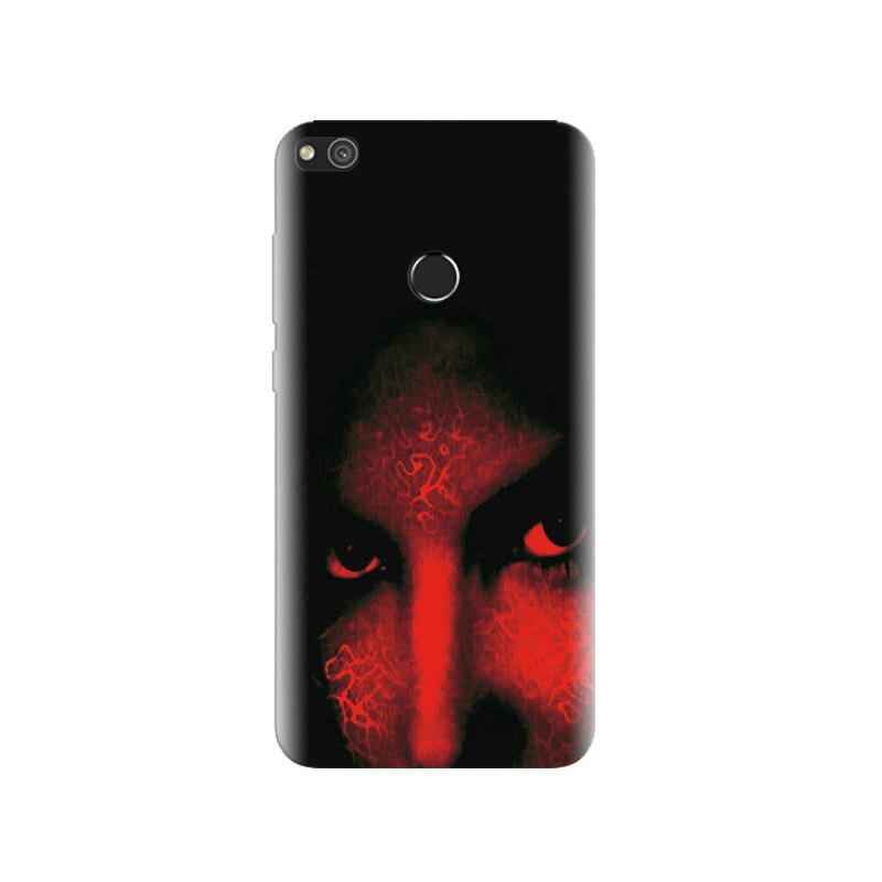 Husa Huawei P8 Lite 2017 Girl Face In Red And Black