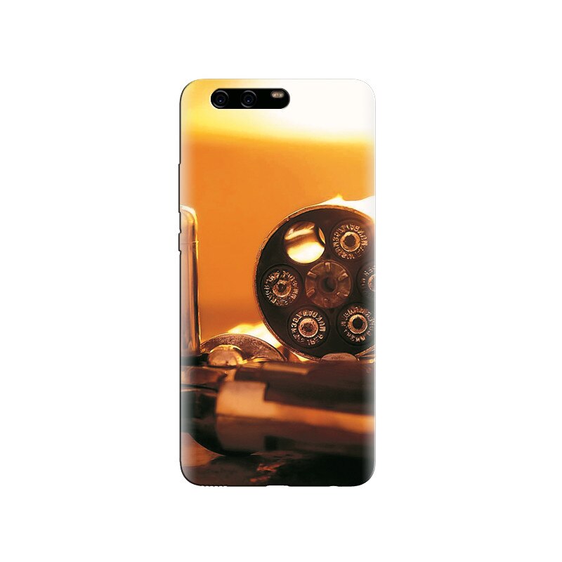 Husa Huawei P10 Revolver With Handgun Cartridges