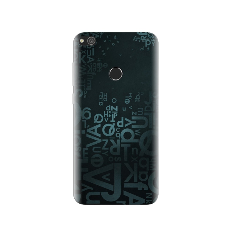 Husa Huawei P8 Lite 2017 Letters Blue Background
