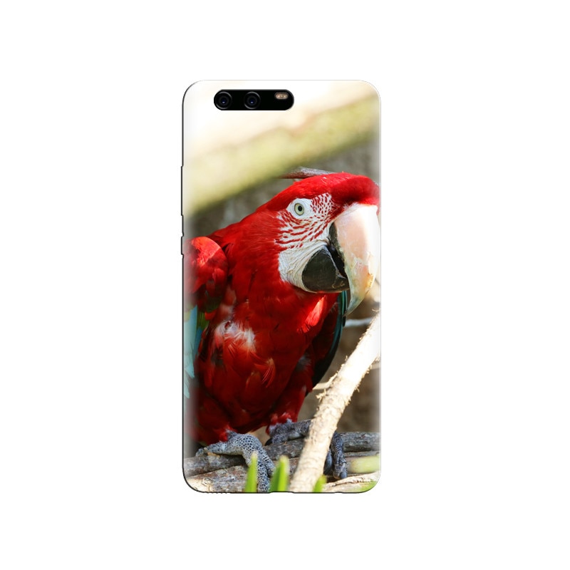 Husa Huawei P10 Red Talking Parrot