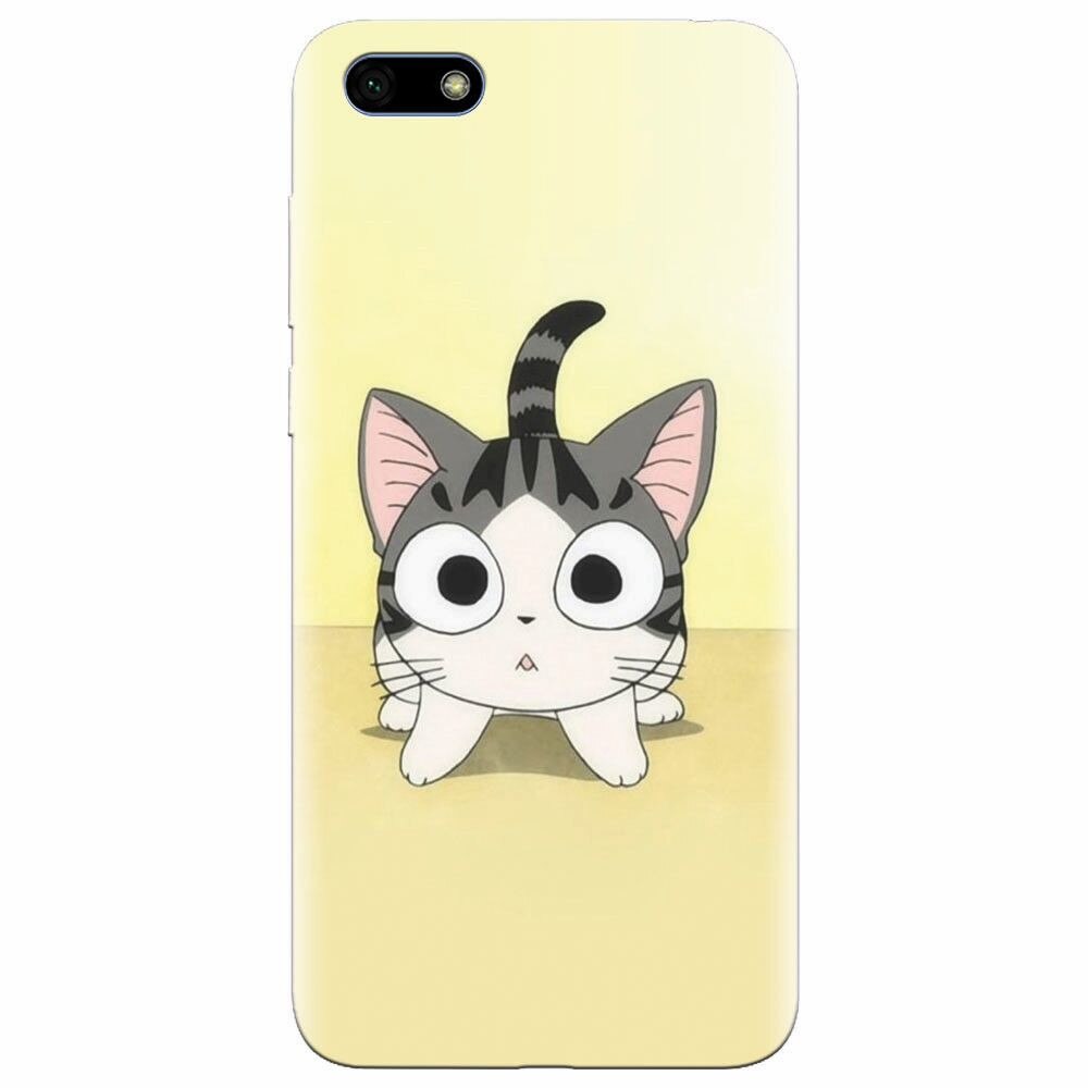 Husa silicon pentru Huawei Y5 Prime 2018, Cute Ktty