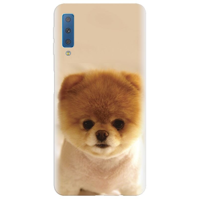Husa silicon pentru Samsung Galaxy A7 2018, Cutest Puppy Dog