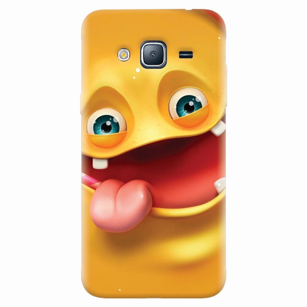 Husa silicon pentru Samsung Galaxy J7 2015, Cute Monster