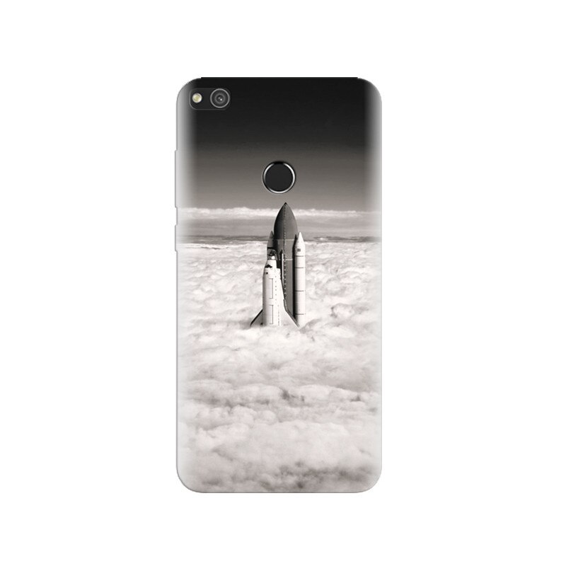 Husa Huawei P8 Lite 2017 NASA Space Shuttle Plane In Cloud