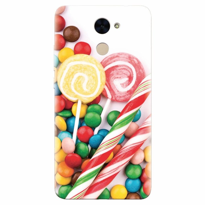 Силиконов кейс за Huawei Enjoy 7 Plus, Sweet Colorful Candy