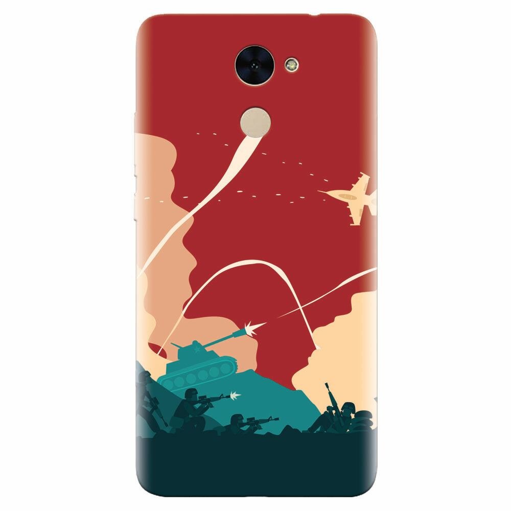 Husa silicon pentru Huawei Enjoy 7 Plus, War