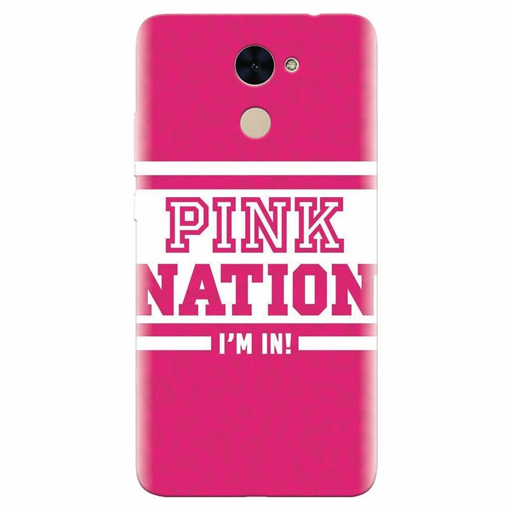 Husa silicon pentru Huawei Nova Lite Plus, Pink Nation