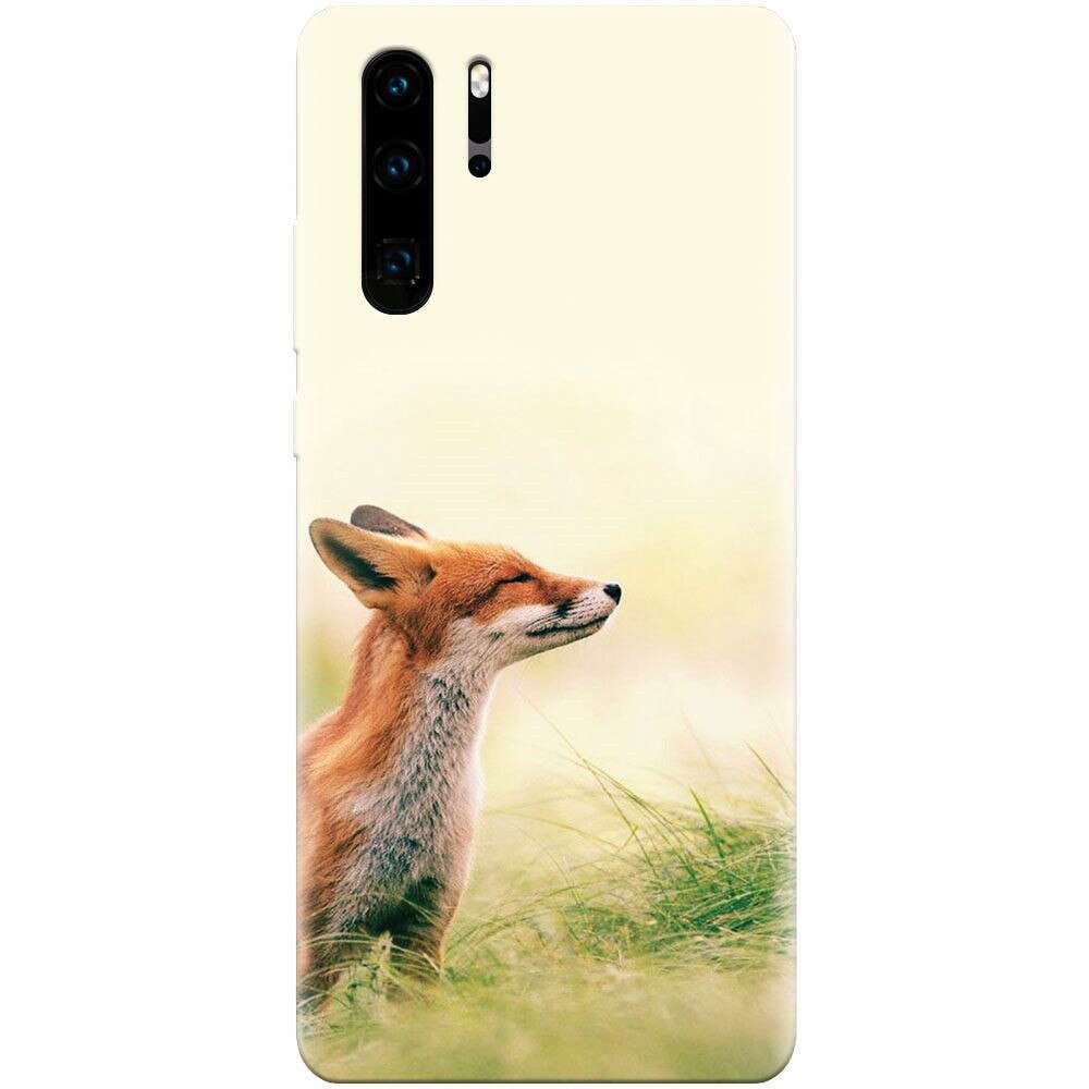 Husa silicon pentru Huawei P30 Pro, Fox Scenting Breeze
