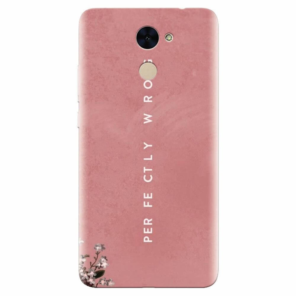 Husa silicon pentru Huawei Enjoy 7 Plus, Perfectly Wrong