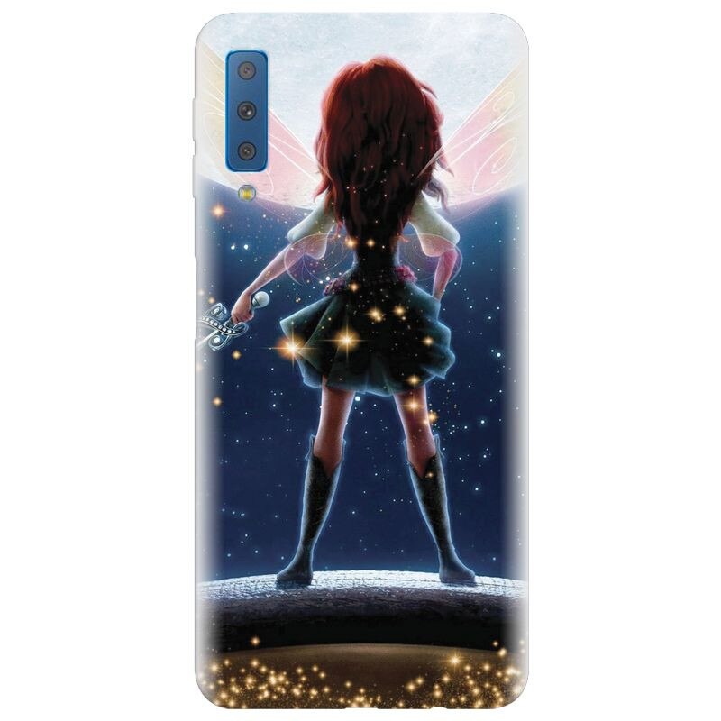 Husa silicon pentru Samsung Galaxy A7 2018, Fairy