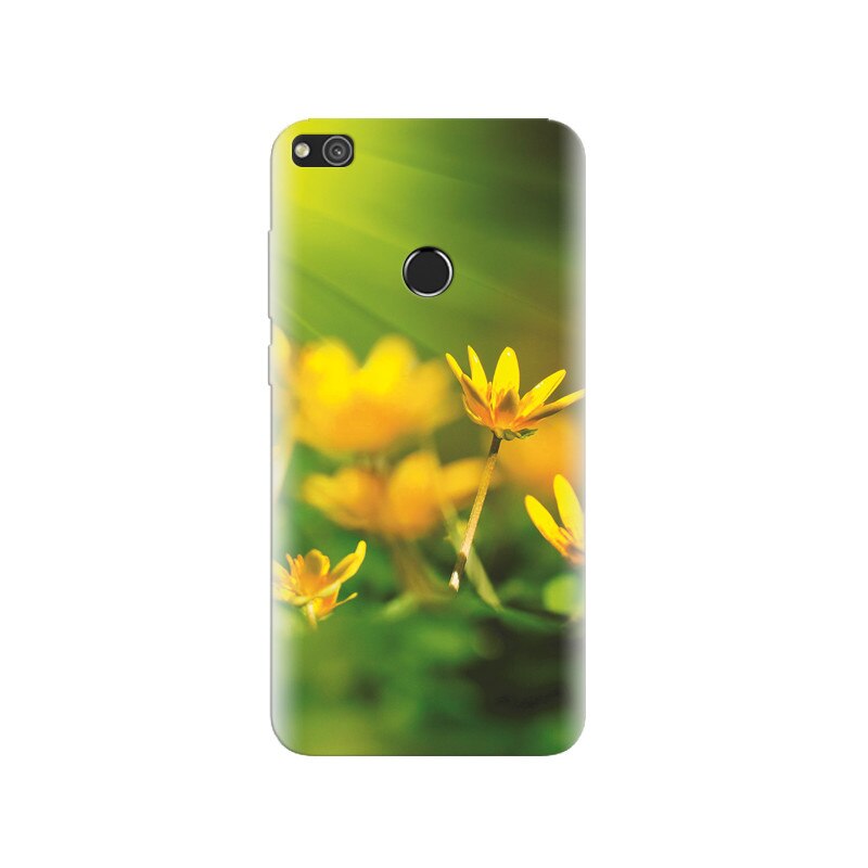 Husa Huawei P8 Lite 2017 Nice Yellow Flower Close Up
