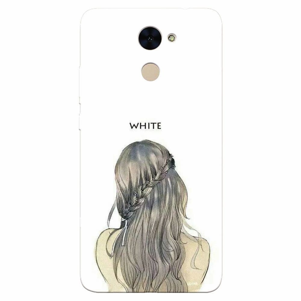 Husa silicon pentru Huawei Nova Lite Plus, White