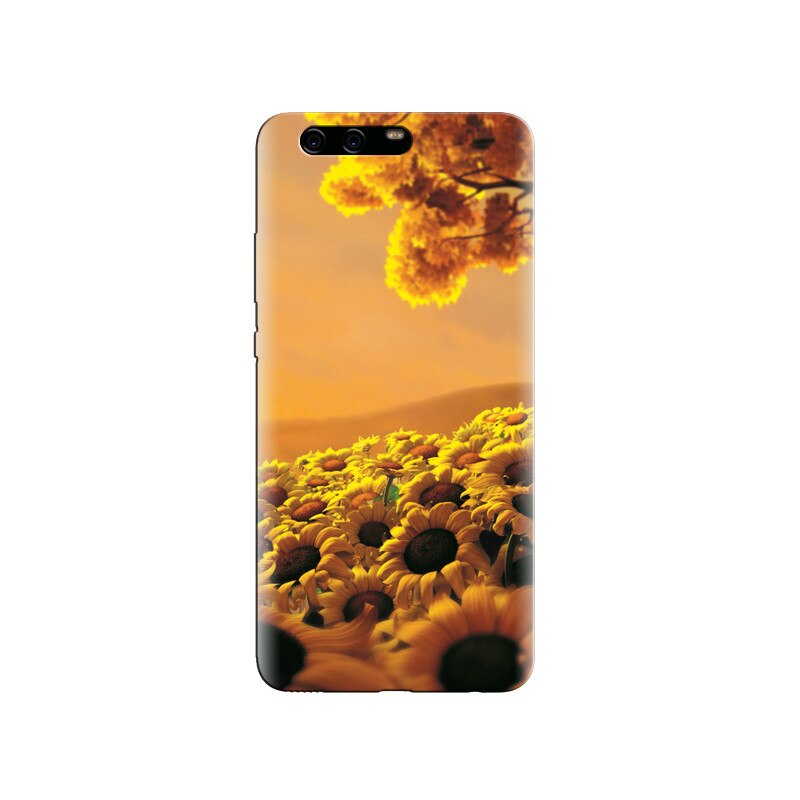 Husa Huawei P10 Sunflowers Landscapes Backgrounds