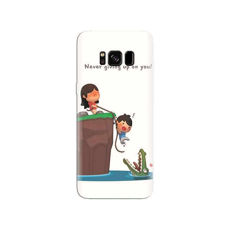 Husa Samsung S8 Love Is Never Giving Up On You