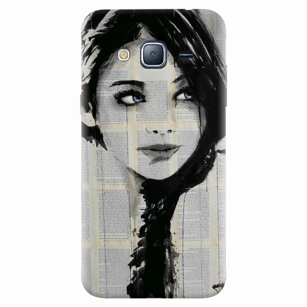 Husa silicon pentru Samsung Galaxy J7 2015, Blue Eyes