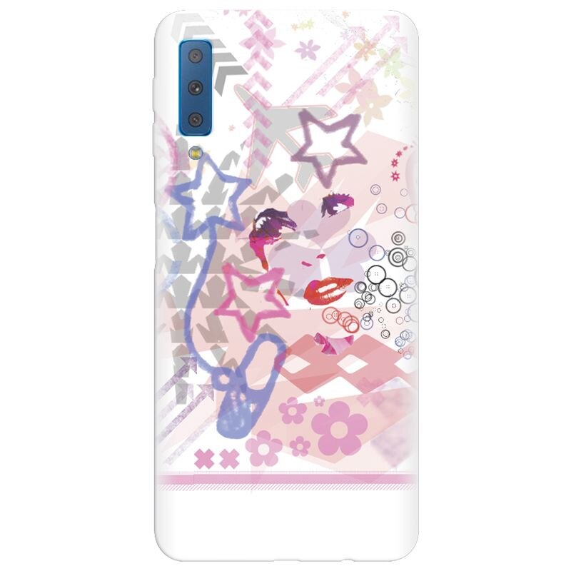 Husa silicon pentru Samsung Galaxy A7 2018, Girly Like