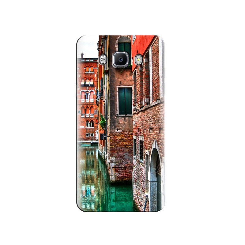 Husa Samsung J3 Venice Street Buildings Red Brick