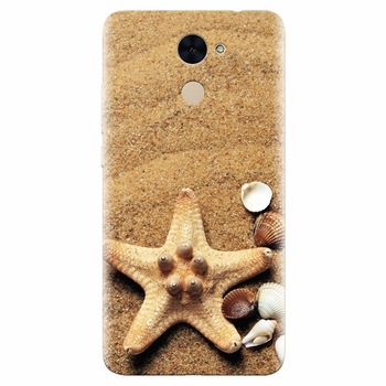 Husa silicon pentru Huawei Enjoy 7 Plus, Sea Shells Husa silicon pentru Huawei Enjoy 7 Plus, Sea Shells