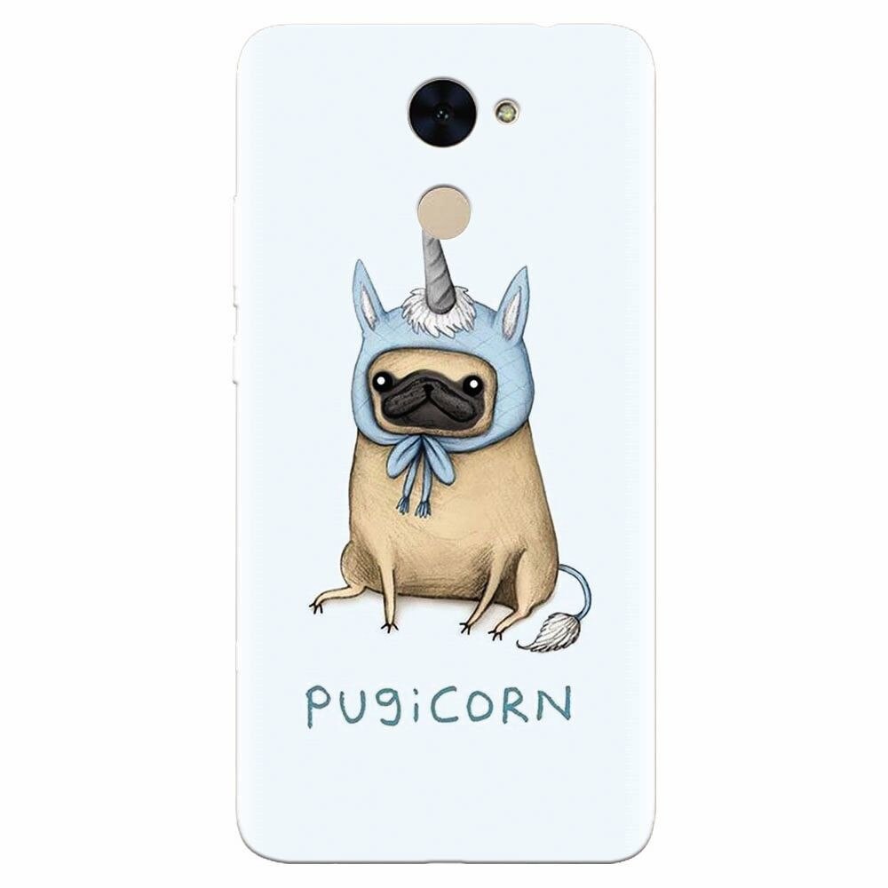 Husa silicon pentru Huawei Nova Lite Plus, Pugicorn