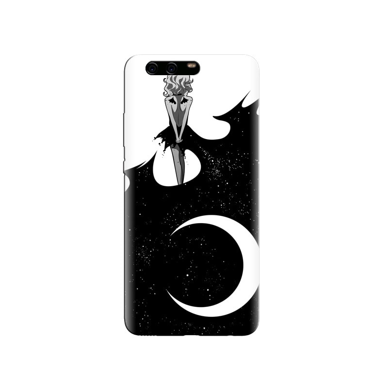 Husa Huawei P10 Woman Back Night Stars Moon