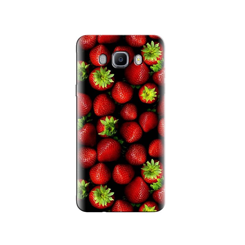 Husa Samsung J5 2016 Strawberries Pattern Red Fruit