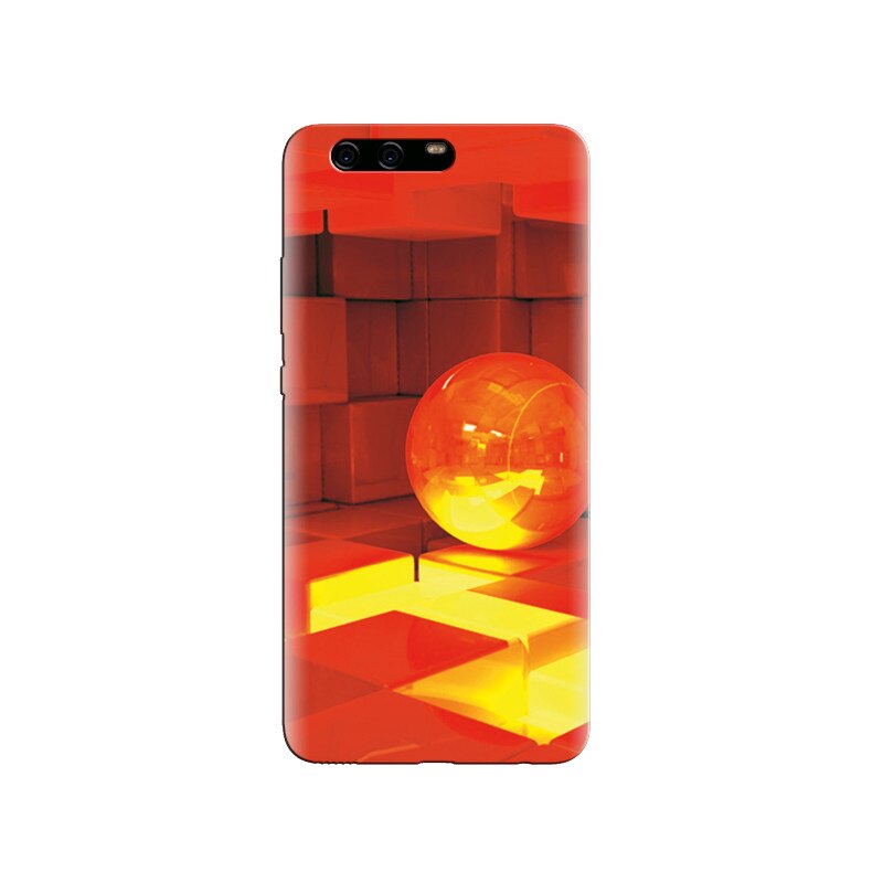 Husa Huawei P10 Wonderful Orange Lighting Backgrounds