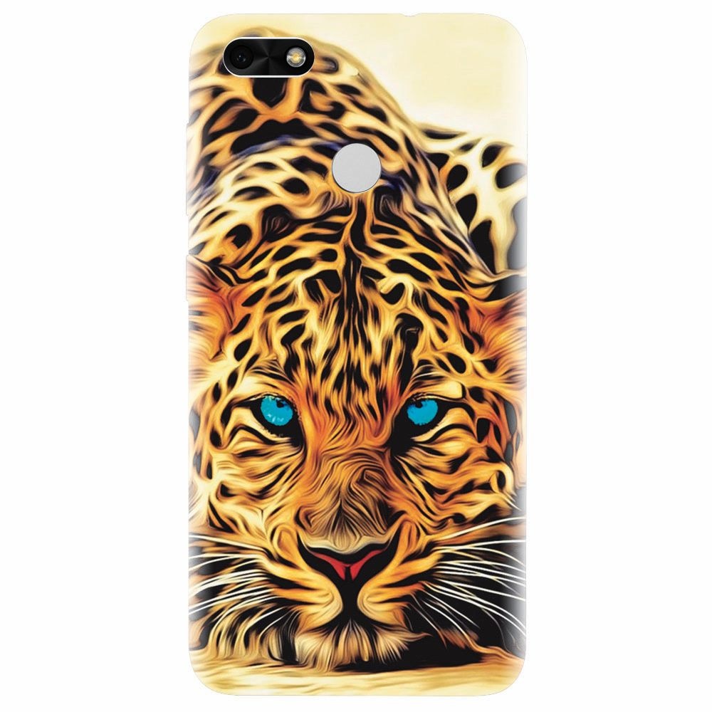 Husa silicon pentru Huawei Y6 Pro 2017, Animal Tiger