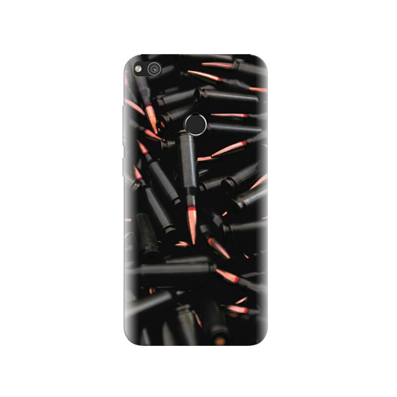 Husa Huawei P8 Lite 2017 Black Bullet Military Gun Weapon