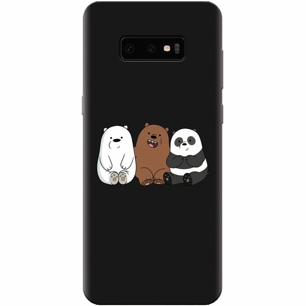 Husa silicon pentru Samsung Galaxy S10 Lite, Bears