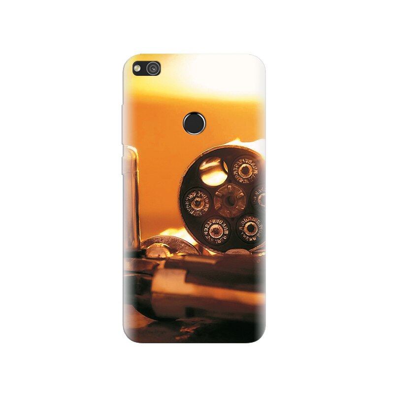 Husa Huawei P8 Lite 2017 Revolver With Handgun Cartridges