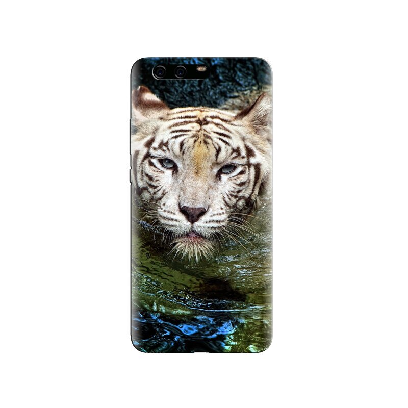 Husa Huawei P10 White Tiger Swimming
