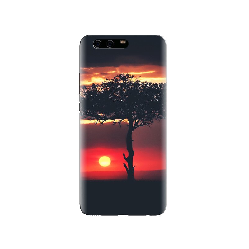 Husa Huawei P10 Sunset African Tree Savannah