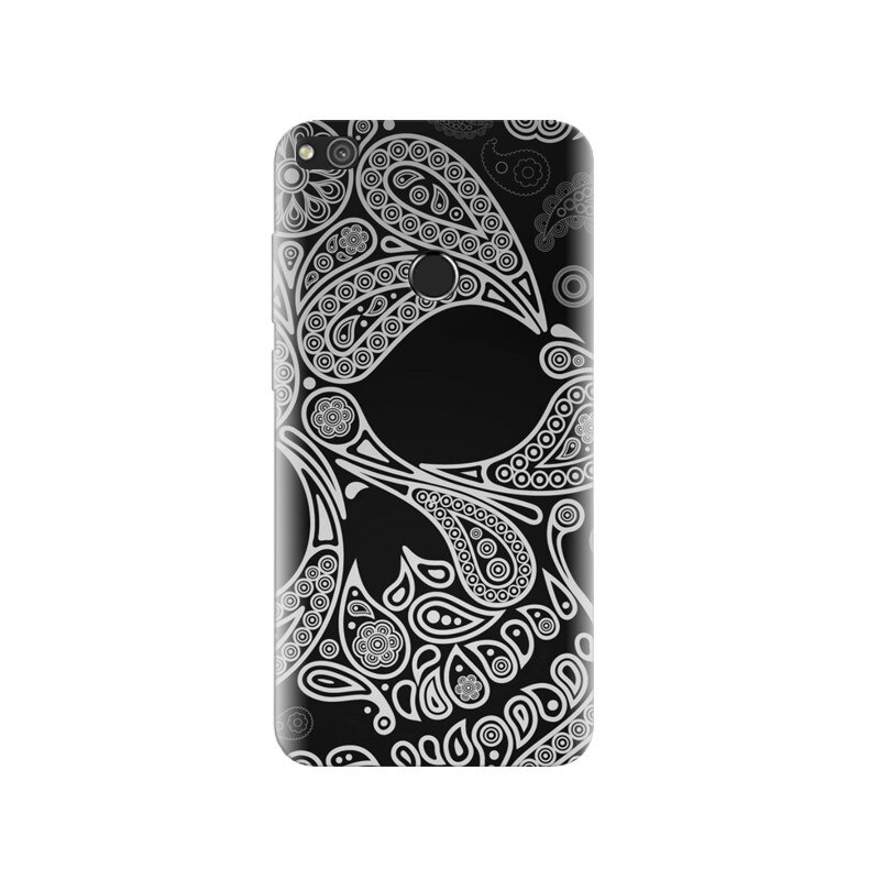 Husa Huawei P8 Lite 2017 Black Skull