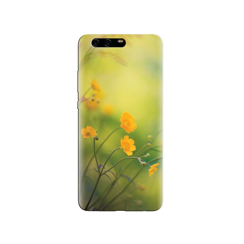Husa Huawei P10 PLUS Yellow Flower Close Up Photoshoots