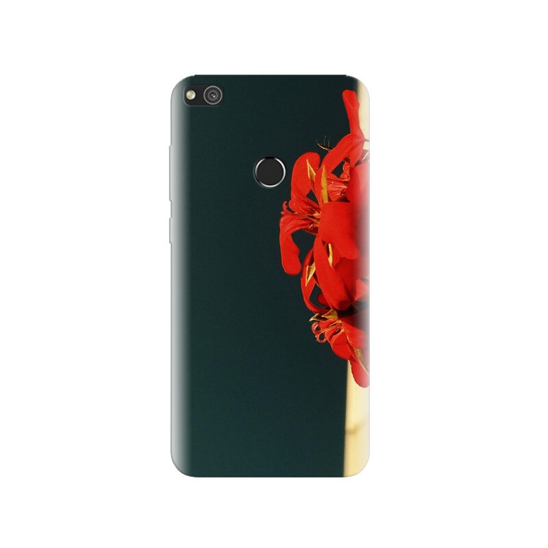 Husa Huawei P8 Lite 2017 Red Flowers Macro