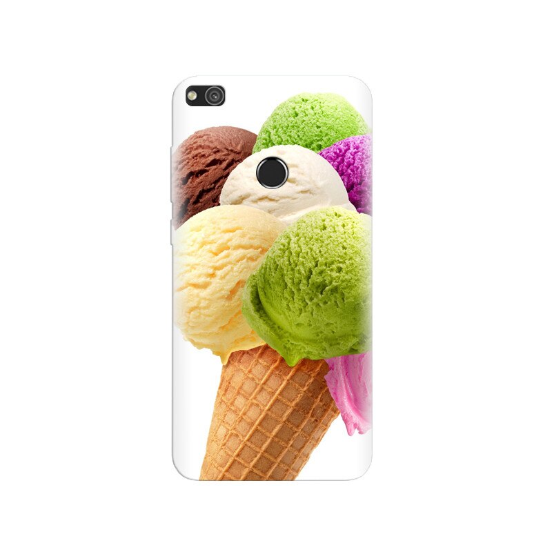 Husa Huawei P8 Lite 2017 Colorful Ice Cream Cone Dessert