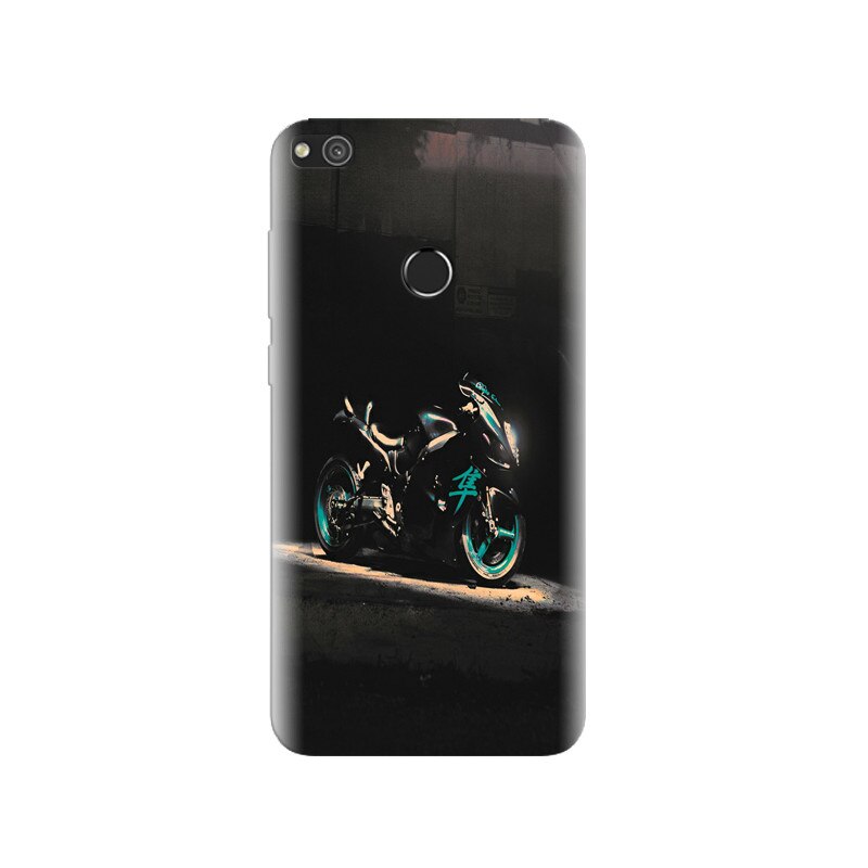 Husa Huawei P8 Lite 2017 Cool Black Bike High Definitions