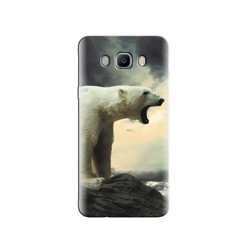 Husa Samsung J3 White Predator Bear