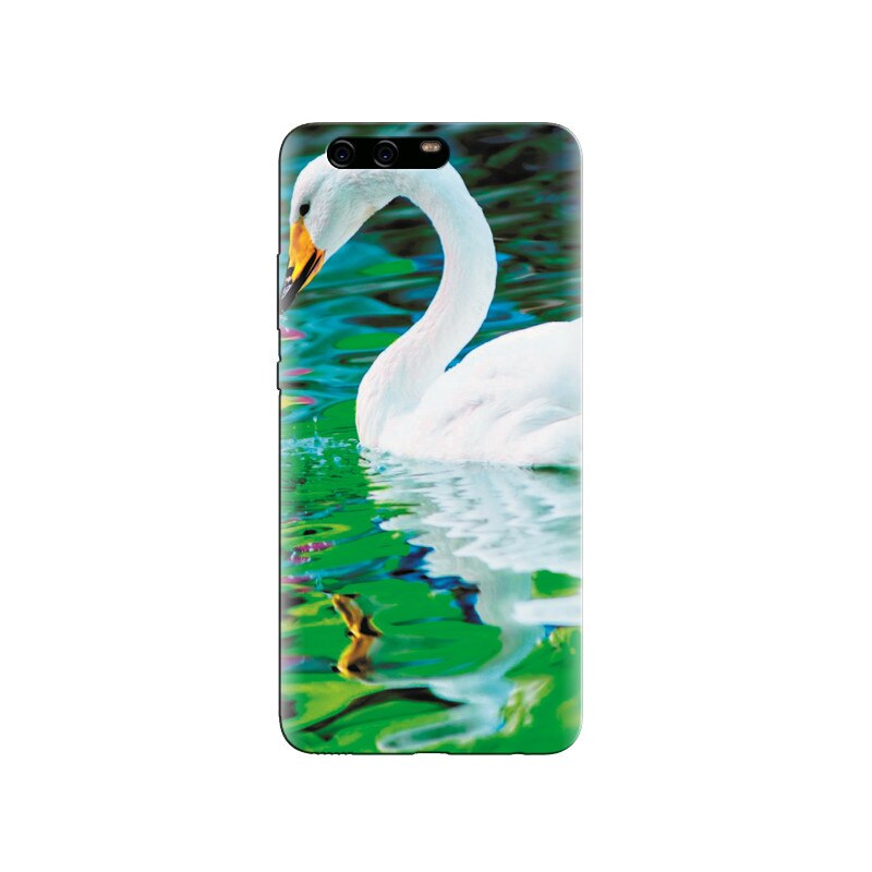 Husa Huawei P10 White Swan High Quality Best Hd Photos