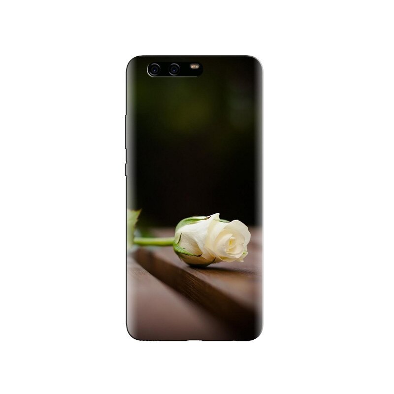 Husa Huawei P10 White Flower 003