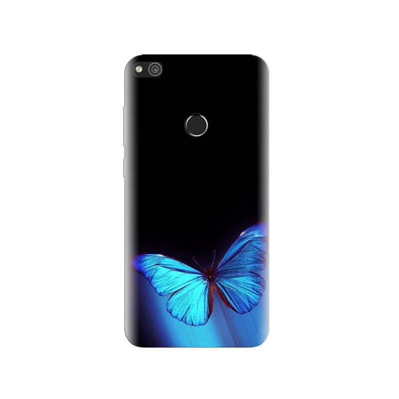 Husa Huawei P8 Lite 2017 Blue Butterfly 003