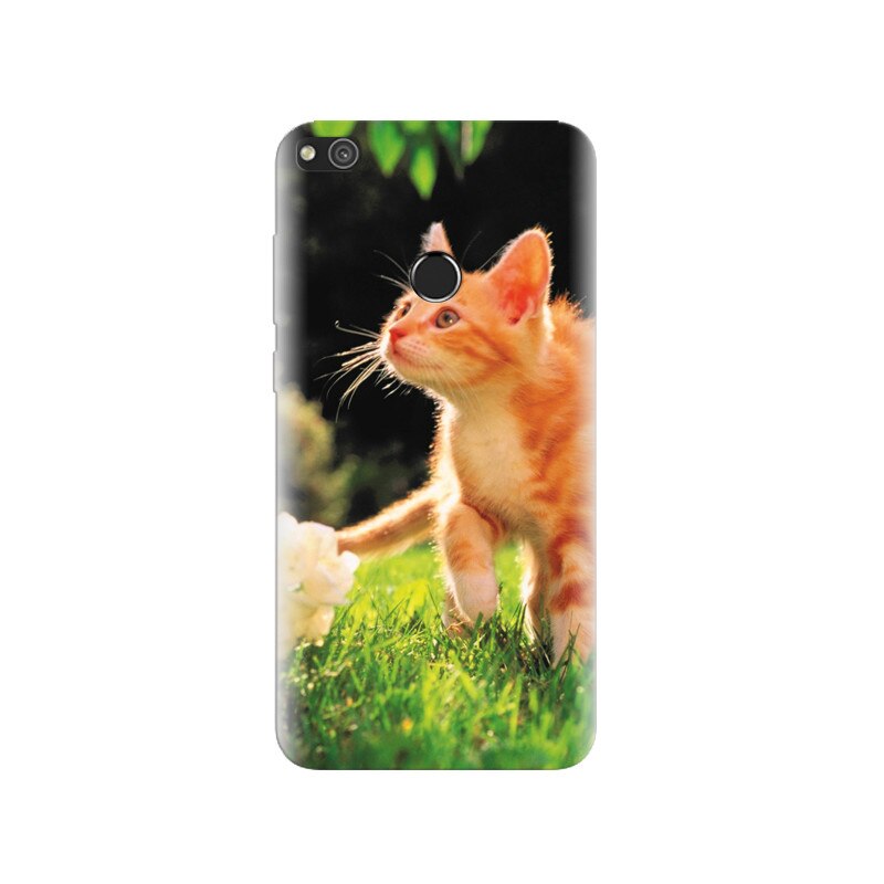 Husa Huawei P8 Lite 2017 Cute Animal Cat Hq Photos