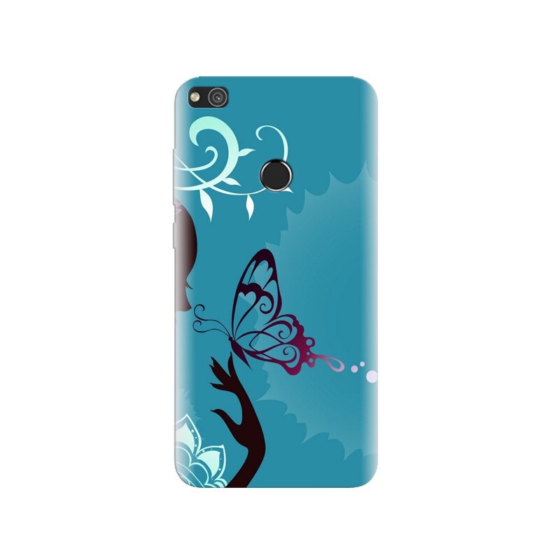 Husa Huawei P8 Lite 2017 Blue Butterfly 001