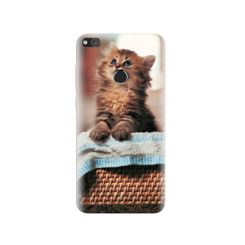 Husa Huawei P8 Lite 2017 Cute Brown Kitten