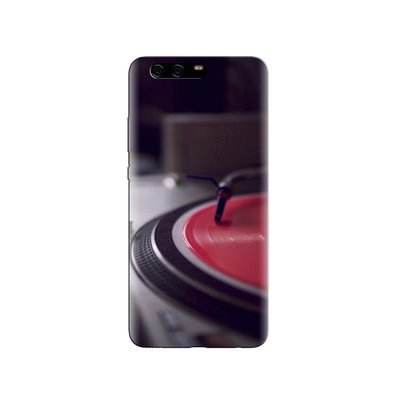 Husa Huawei P10 PLUS Turntable Red Vinyl Disk Music